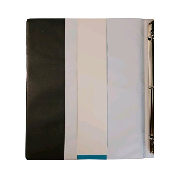 The Original Mead Trapper Keeper Binder Moon Space 1 in Ring 2 Portfolios Pocket - Picture 11 of 14